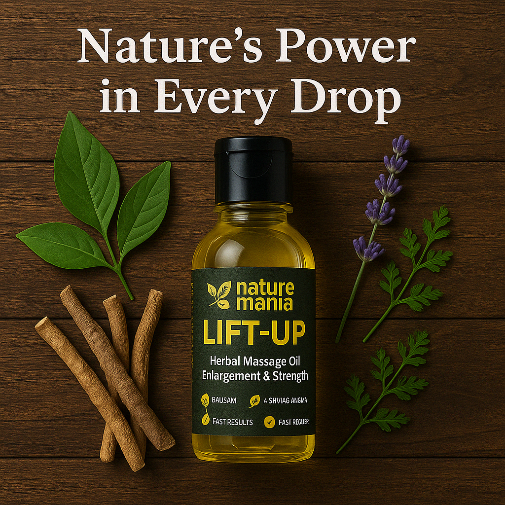 Lift-Up Massage Oil (50ML) for Men - Enjoy Better Intimacy đ„”